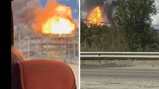Tragedia w Rosji. Wybuchł pożar w zakładzie gazowym