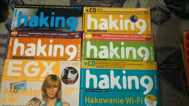 Nowe pisma: EGX i Hakin9