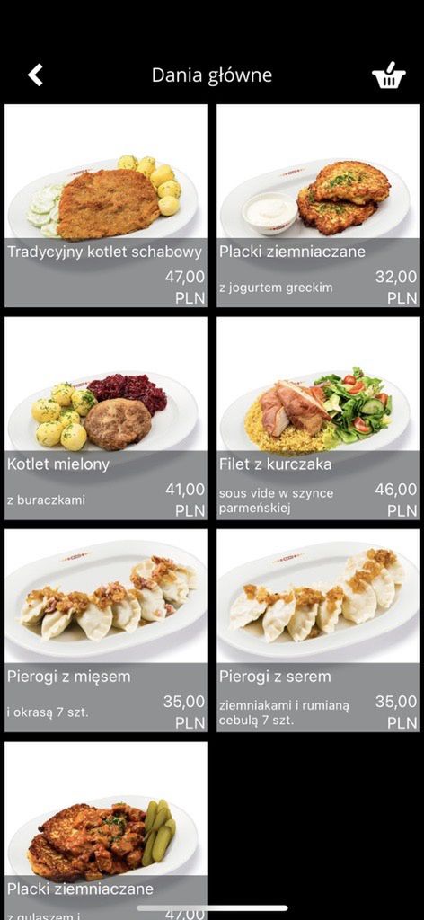 W aplikacji WARS podejrzeć można też zdjęcia potraw