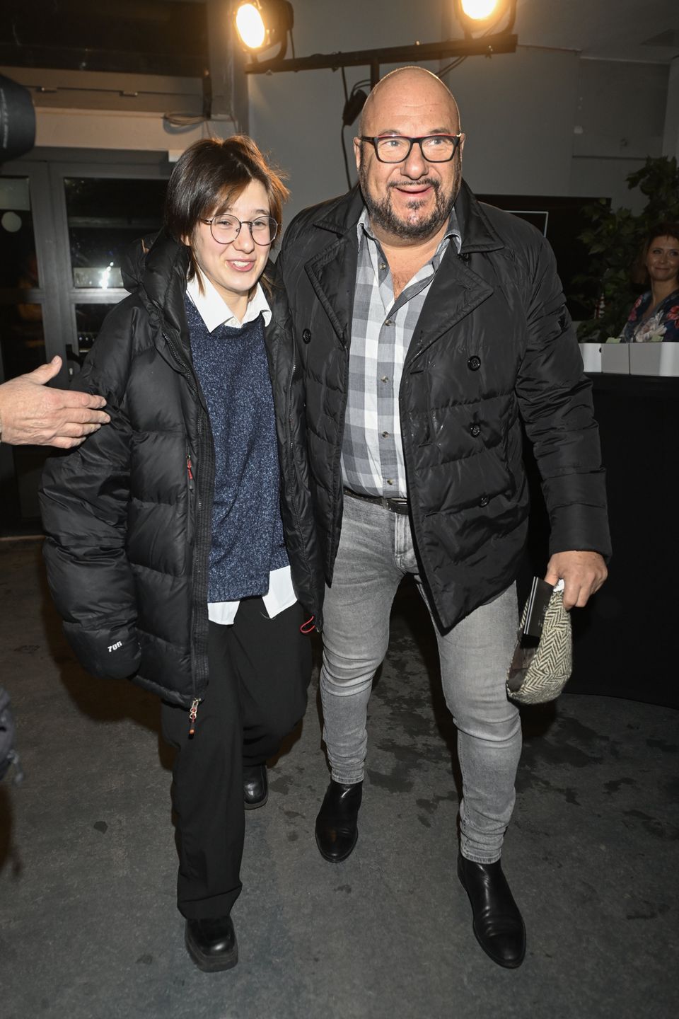 Piotr Gąsowski zabrał córkę Julię na premierę do teatru