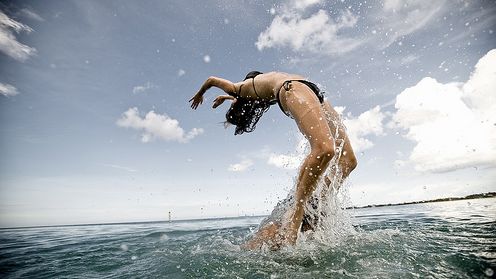 Orzeźwiające lądowanie w wodzie ? galeria 1