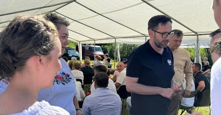 Daniel Obajtek pojawił się na pikniku. "Nie ukrywam się"