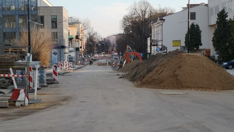 Przebudowa ulicy Lipowej w Lublinie