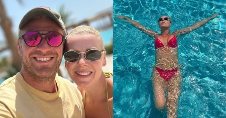 Joanna Kryńska z TVN24 relacjonuje wakacyjne wojaże u boku NOWEGO męża
