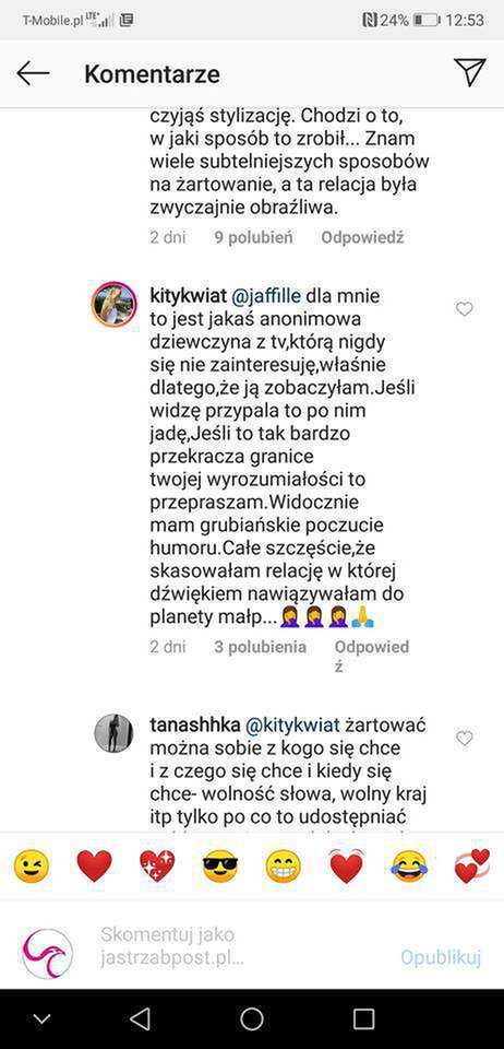 Gabi Drzewiecka obrażana przez Katarzynę Kwiatkowską