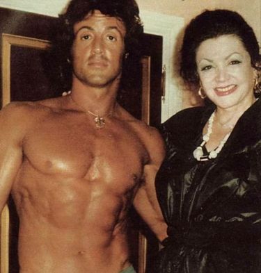 Jackie Stallone nie żyje. Na zdjęciu z Sylvestrem Stallone