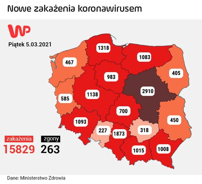 Koronawirus w Polsce. Są najnowsze dane Ministerstwa Zdrowia