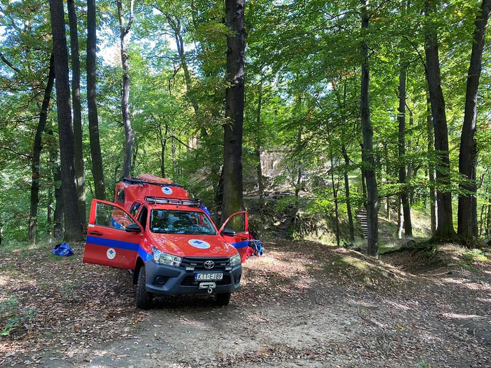 Poważny wypadek w pobliżu ruin Startego Książa. 13-latek spadł z 70 metrów