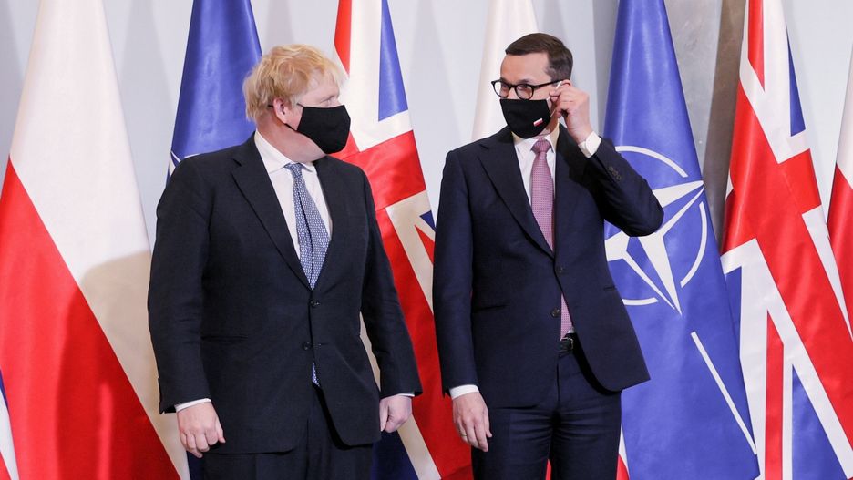 Wspólna konferencja Mateusza Morawieckiego i Borisa Johnsona