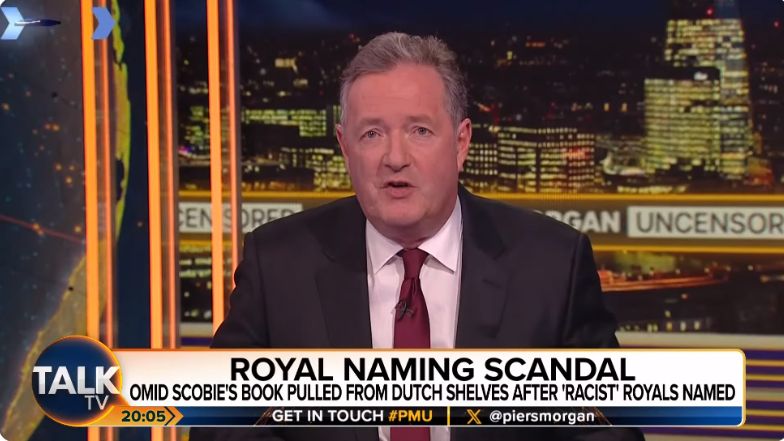 Piers Morgan ujawnił tożsamość rzekomych rasistów w rodzinie królewskiej