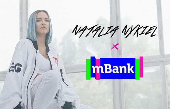 Niestandardowa współpraca Natalii Nykiel z mBankiem