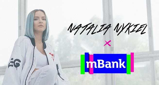 Niestandardowa współpraca Natalii Nykiel z mBankiem