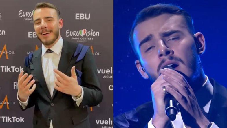 Eurowizja 2022. Krystian Ochman w pierwszym wywiadzie po AWANSIE do finału: "Będę starał się być BARDZIEJ ASERTYWNY"