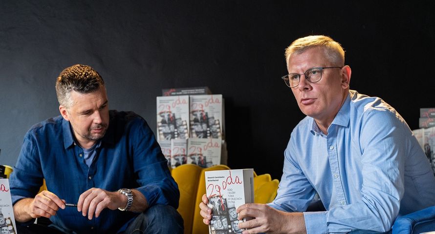 Praca u prezydenta ważniejsza. Cenckiewicz nie jest już wspólnikiem Rachonia