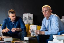 Michał Rachoń i Sławomir Cenckiewicz, fot. "Gazeta Polska"