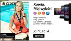 „Mój wybór” - pracownicy Sony reklamują smartfony i tablety Xperia