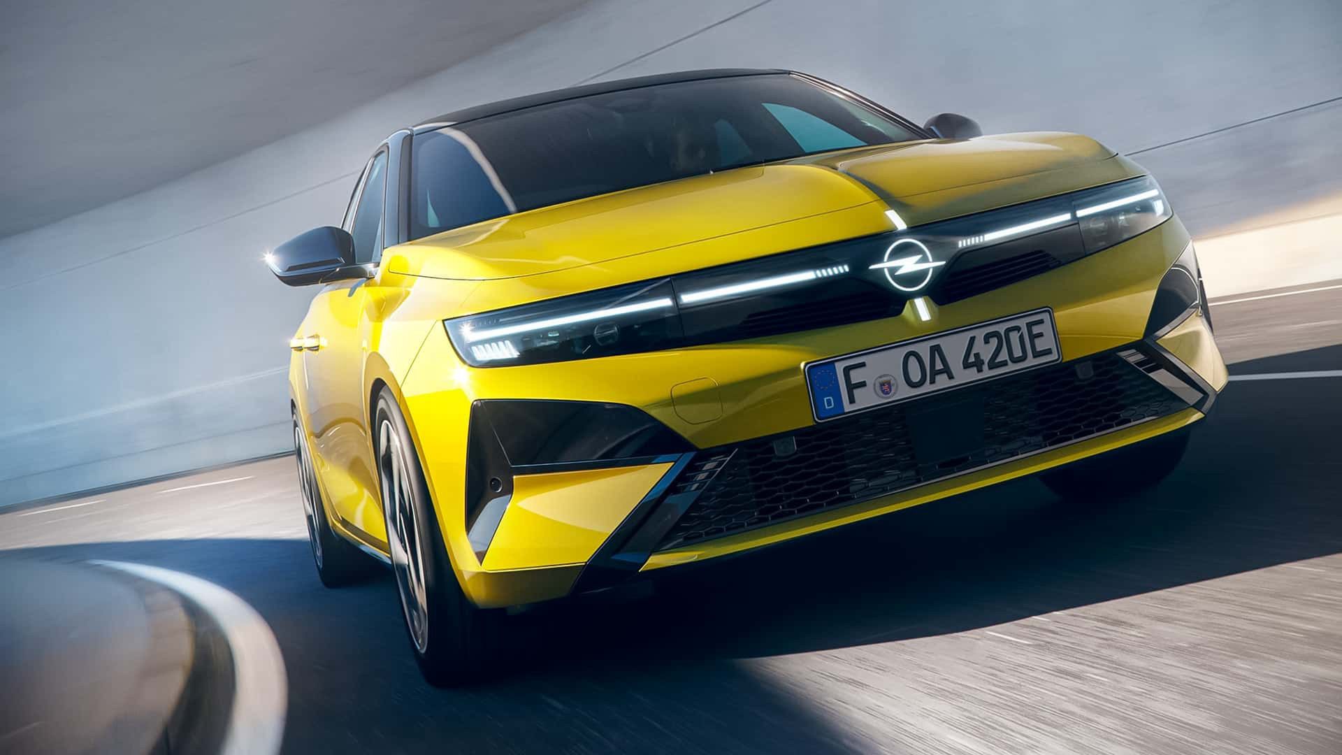 Odświeżony Opel Astra