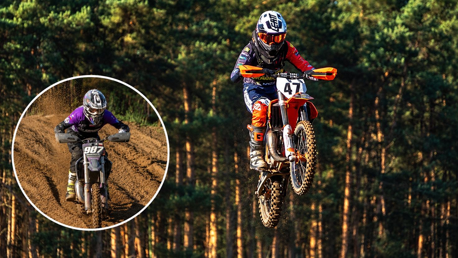 Ryk silników na poligonie w Pile. VII Memoriał Cross Country