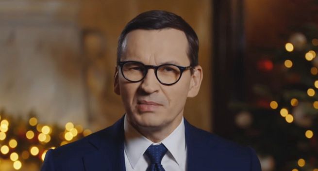 Morawiecki i Kaczyński w spotach na Boże Narodzenie dziękują pogranicznikom, policjantom i lekarzom