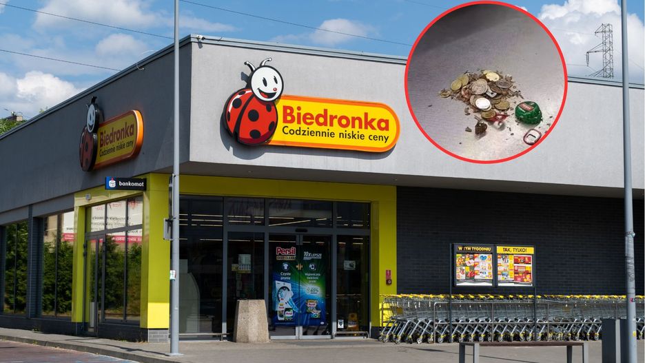 Pracownica Biedronki pokazała, co klienci potrafią zrobić z gotówką