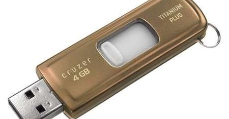 SanDisk Cruzer Titanium Plus – pendrive z backupem on-line