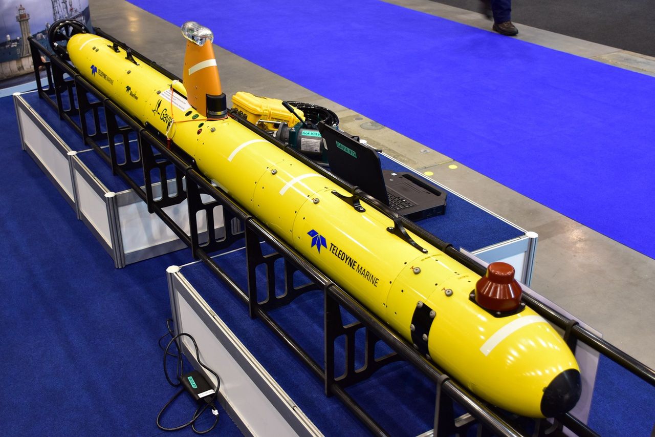AUV Gavia jest pojazdem modułowym, w którym można zainstalować kilka modułów z wyposażeniem misyjnym