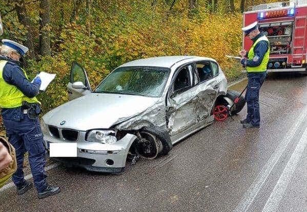 Poważny wypadek. Trzy osoby w szpitalu, jedna w stanie ciężkim