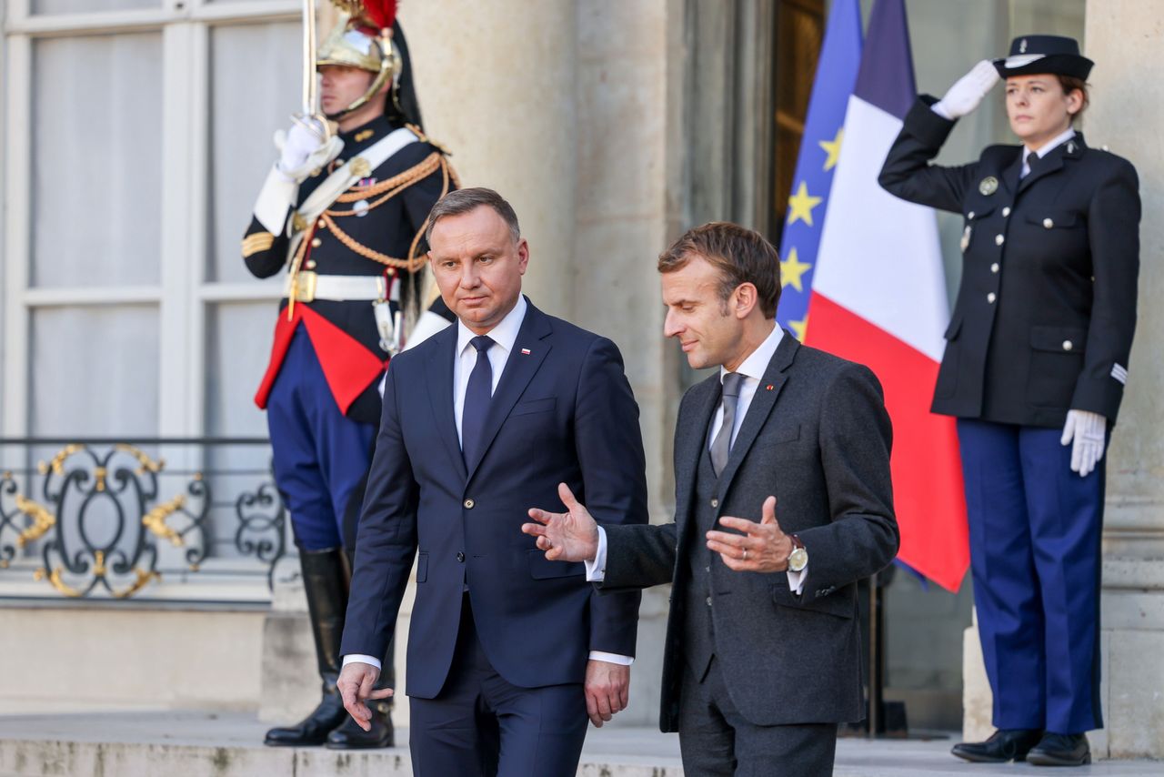 Andrzej Duda we Francji. "Niewątpliwy przełom"