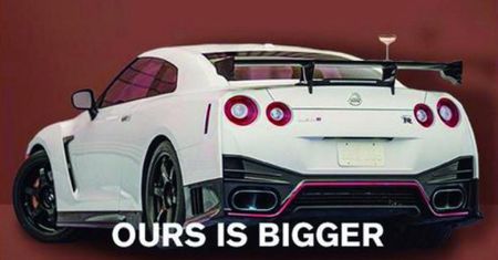 Nissan GT-R vs. Kim Kardashian – kto ma większy tyłek?