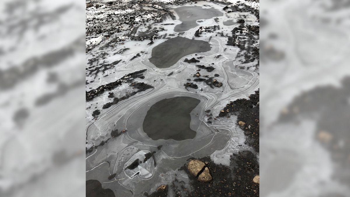 Zamarznięte jeziora widziane z drona? Nie tym razem! 1