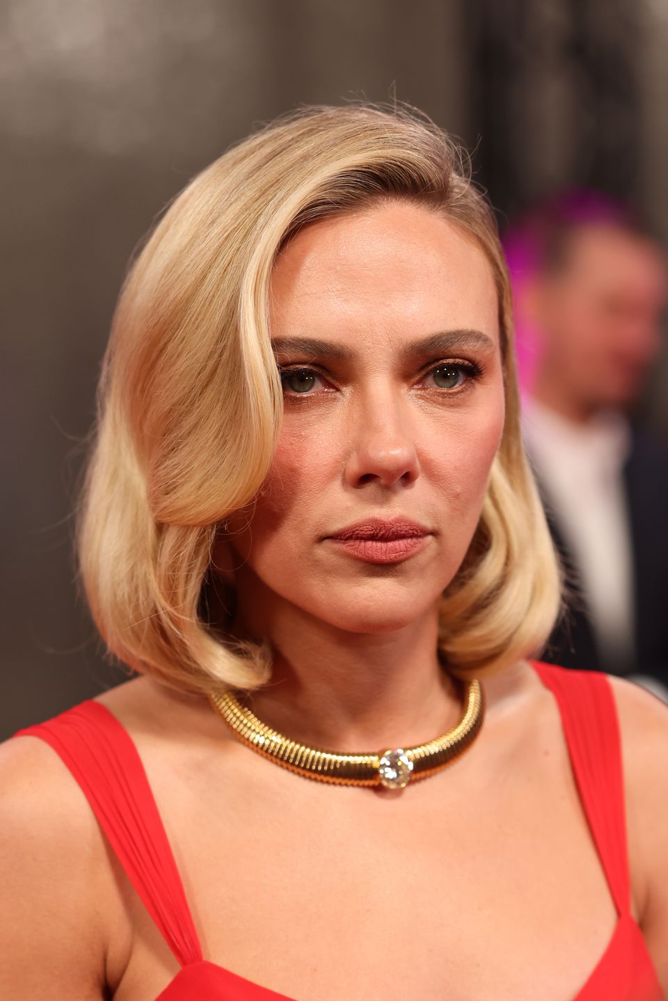 Scarlett Johansson na premierze w Londynie