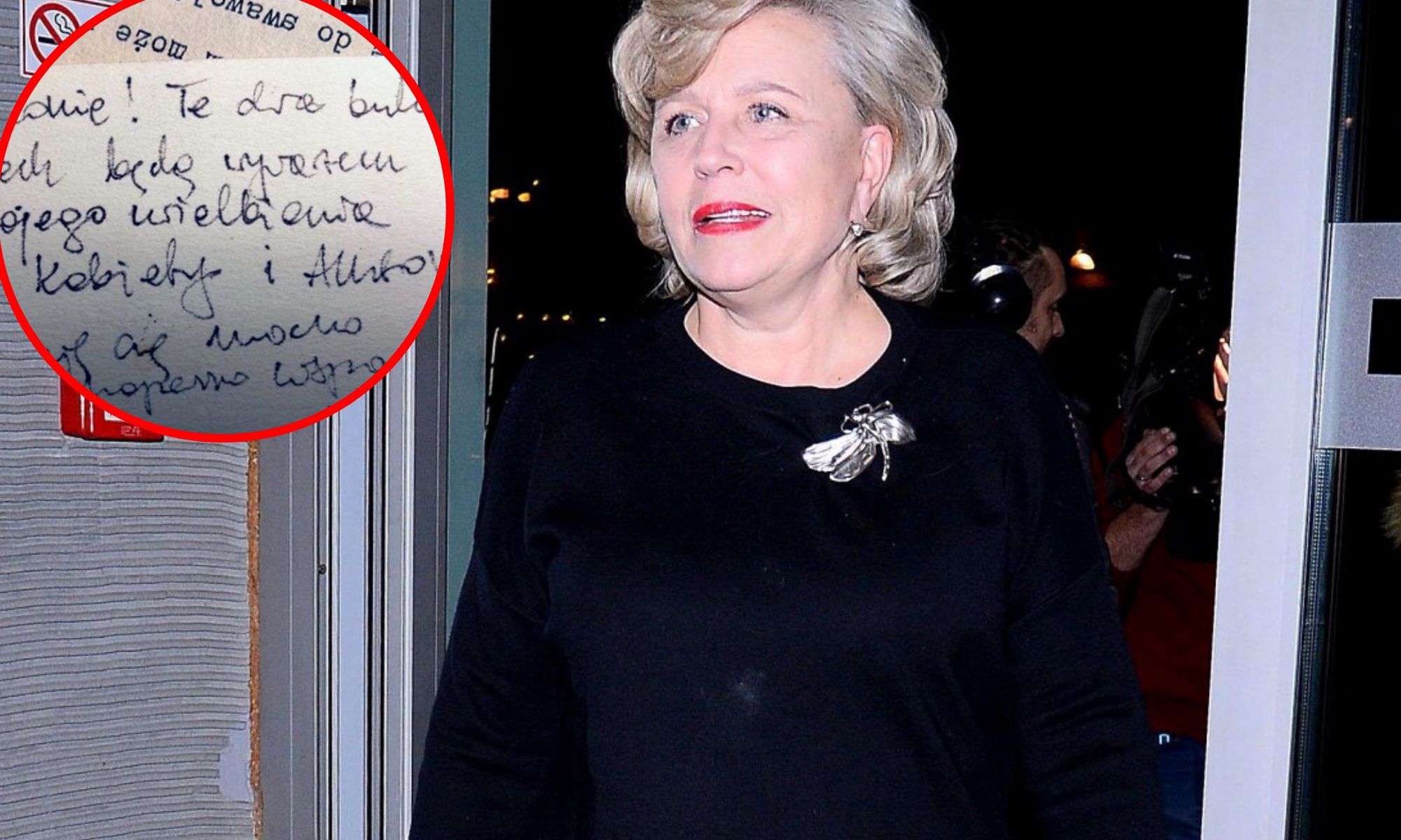 Krystyna Janda pokazała list od zmarłego męża Edwarda Kłosińskiego 