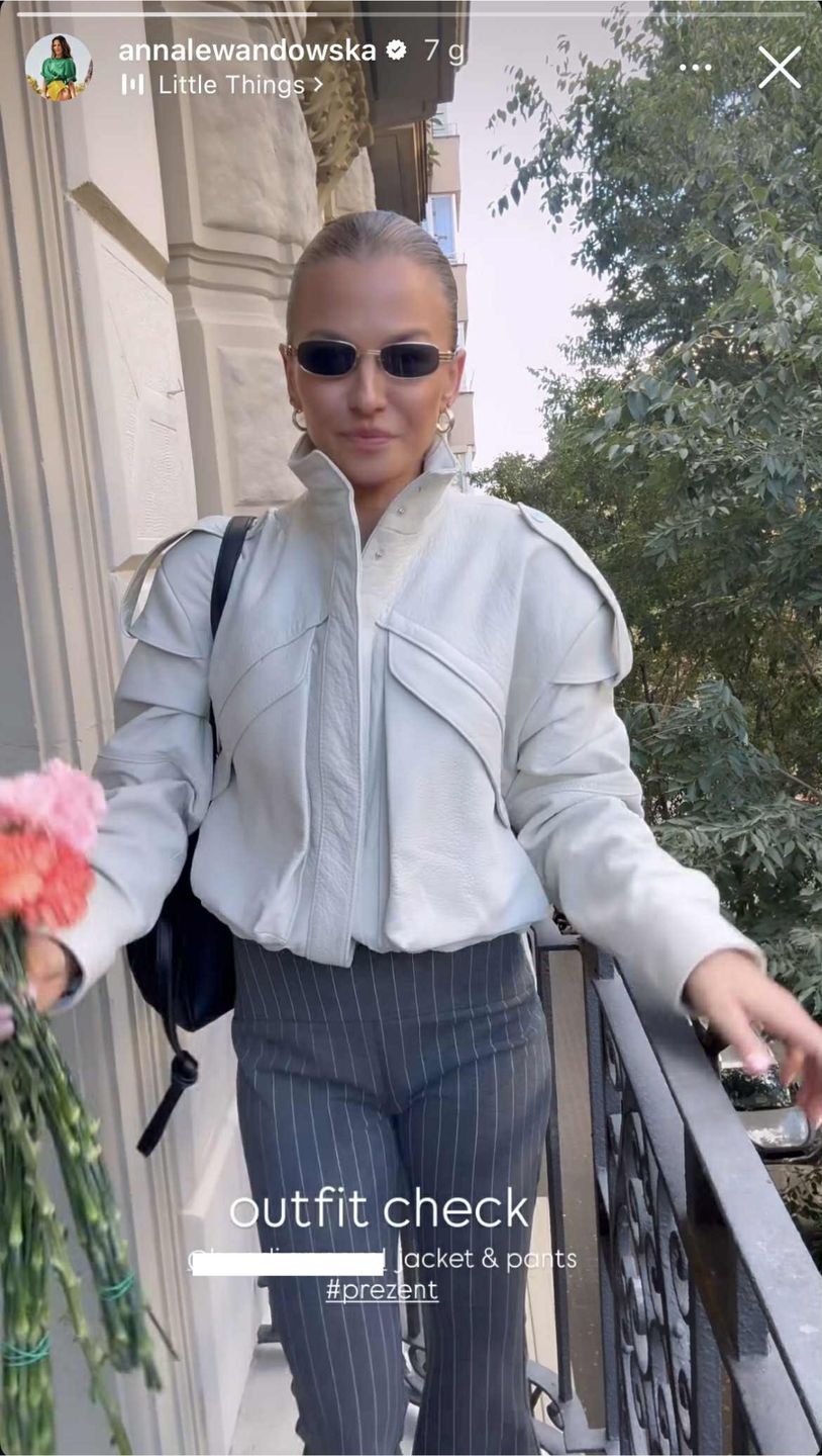 Anna Lewandowska pochwaliła się stylizacją
