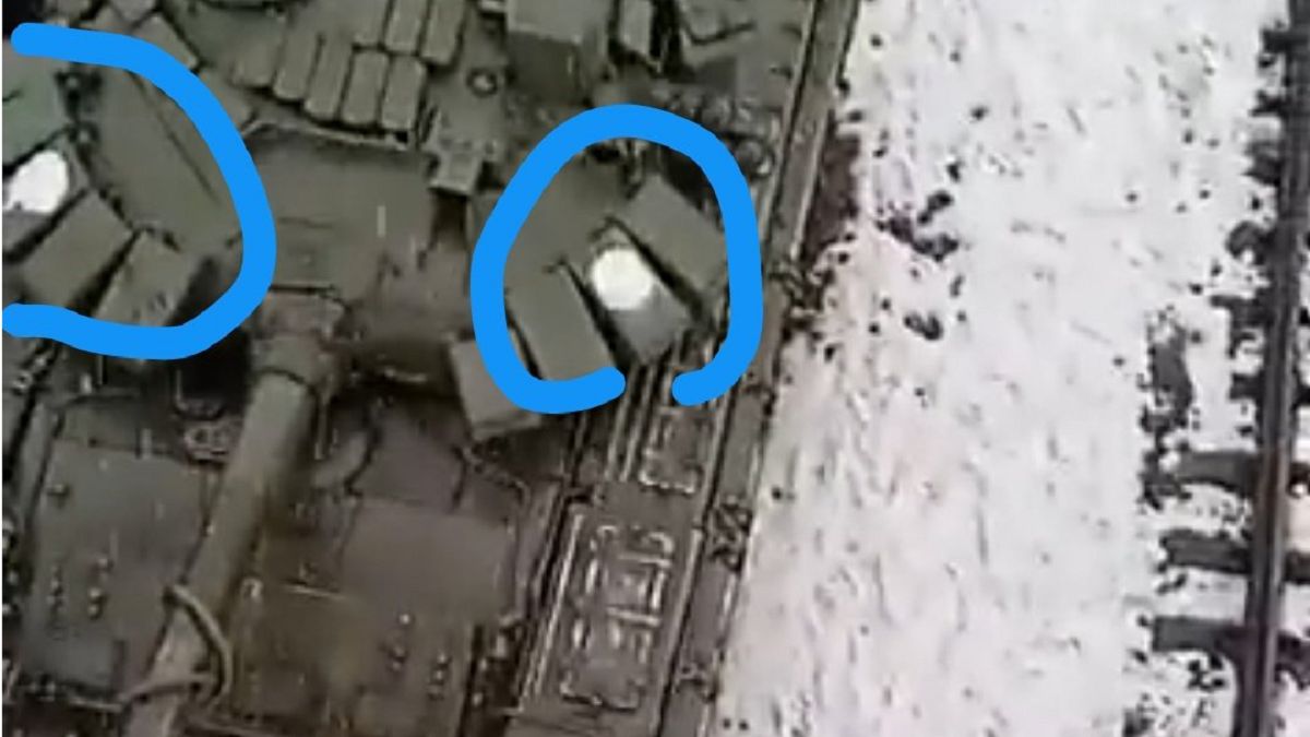 Specjalne oznaczenia rosyjskich czołgów 