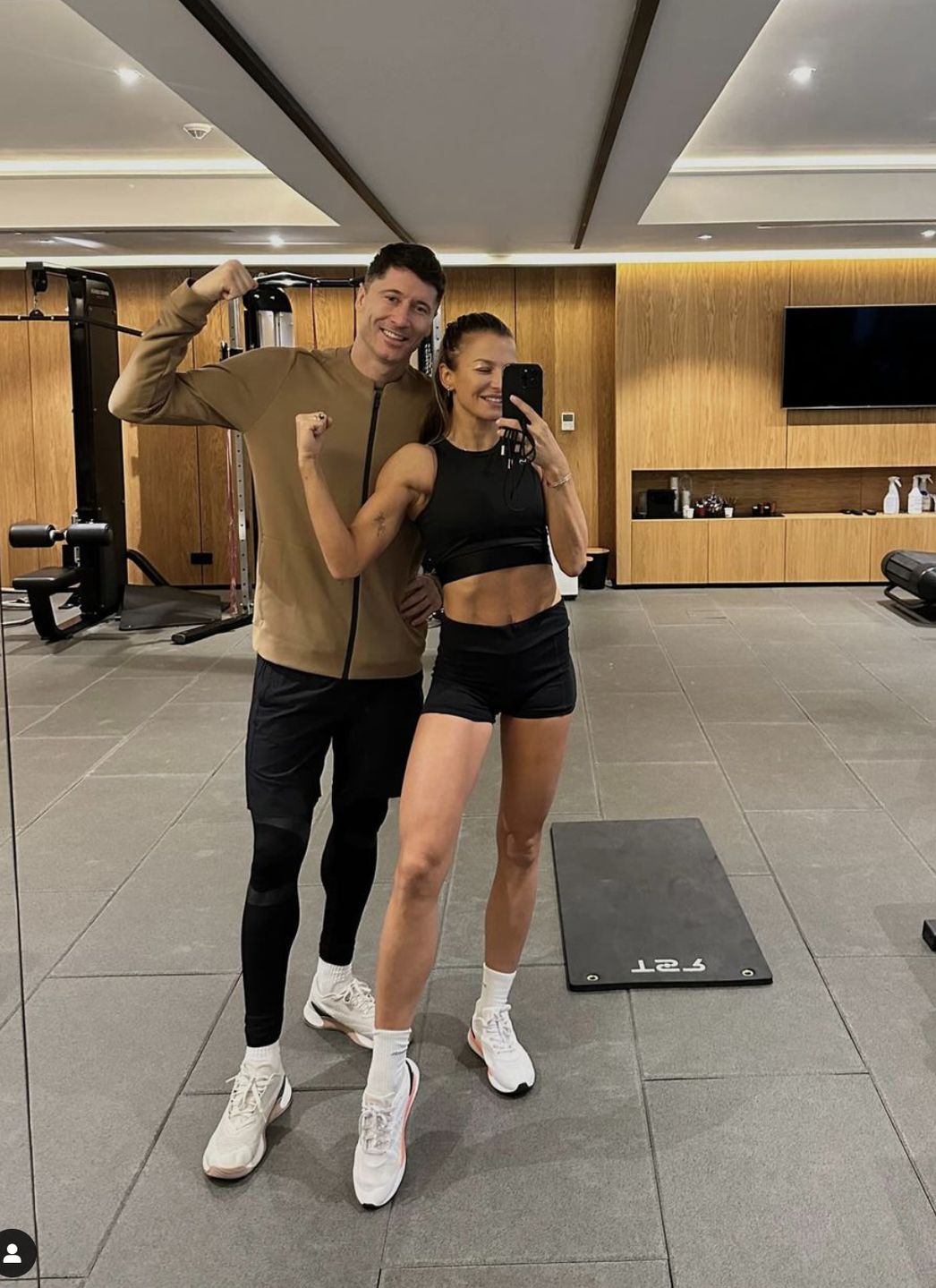 Anna. i Robert Lewandowscy 