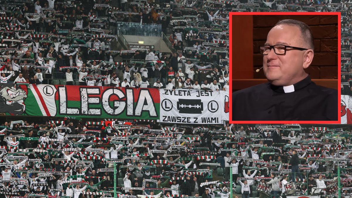 Ksiądz zdradził, jak kibice Legii potraktowali zakonnicę
