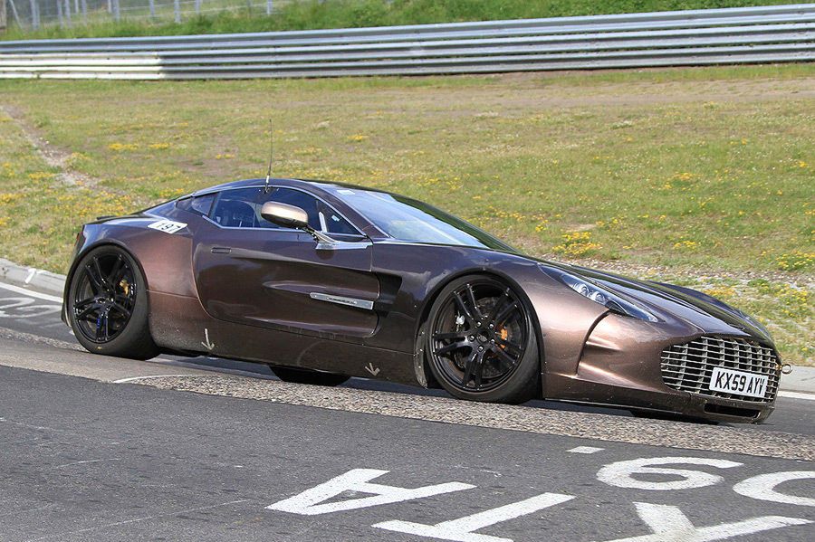 Aston Martin One-77 na Nordschleife