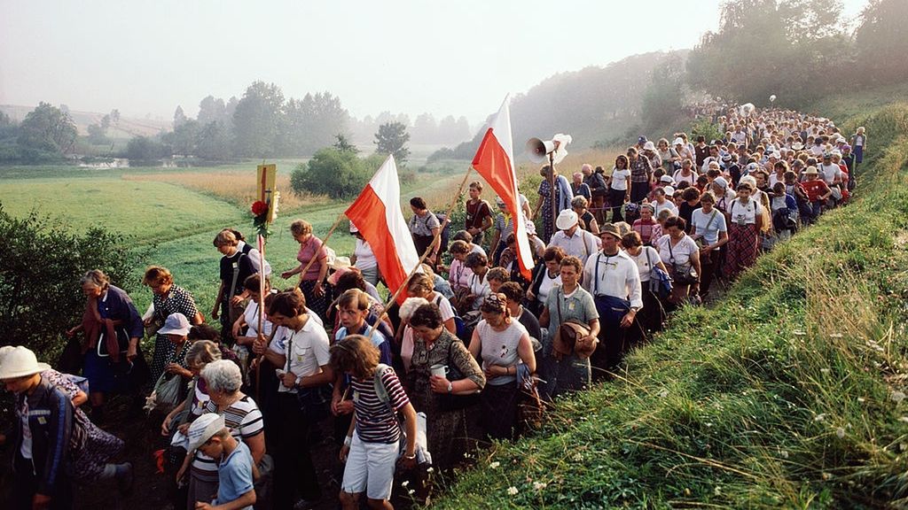 Pielgrzymka. Zdj. il.