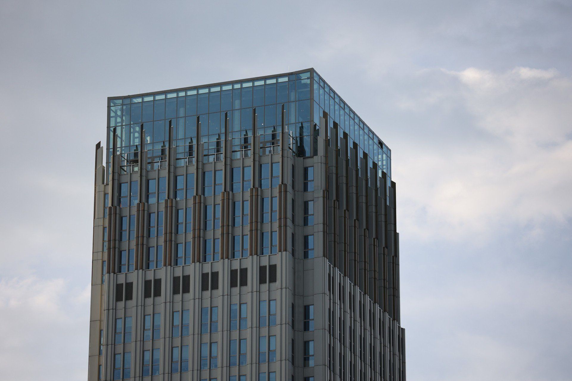 Najwyższe kondygnacje Unity Tower w Krakowie