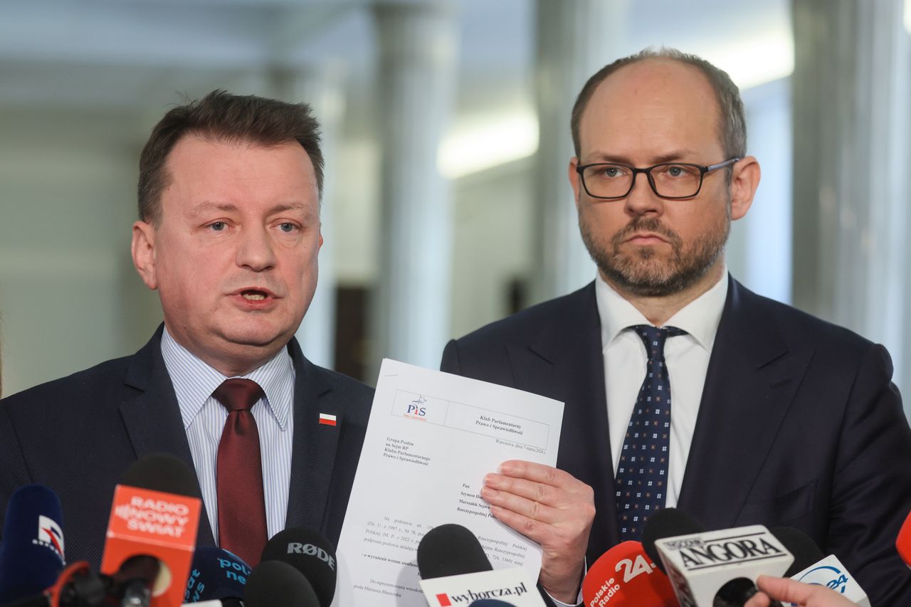 PiS chce odwołać Kierwińskiego. Błaszczak zapowiada wniosek [RELACJA NA ŻYWO]