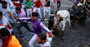 Zdjęcia z festiwalu San Fermin w Pampelunie. Byki poturbowały ludzi