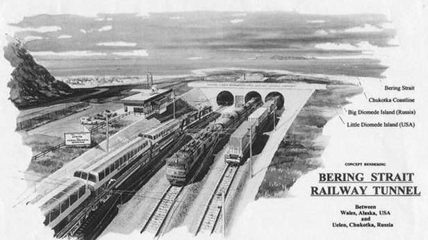Rosja chce tunelu pod Cieśniną Beringa. Ambitne plany czy kolejna fantasmagoria? 1
