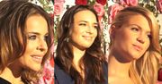 Celebrytki na kwiatowej ściance!
