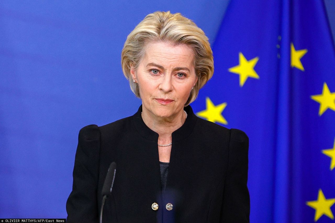 Ursula von der Leyen ogłasza pomoc dla Ukrainy 