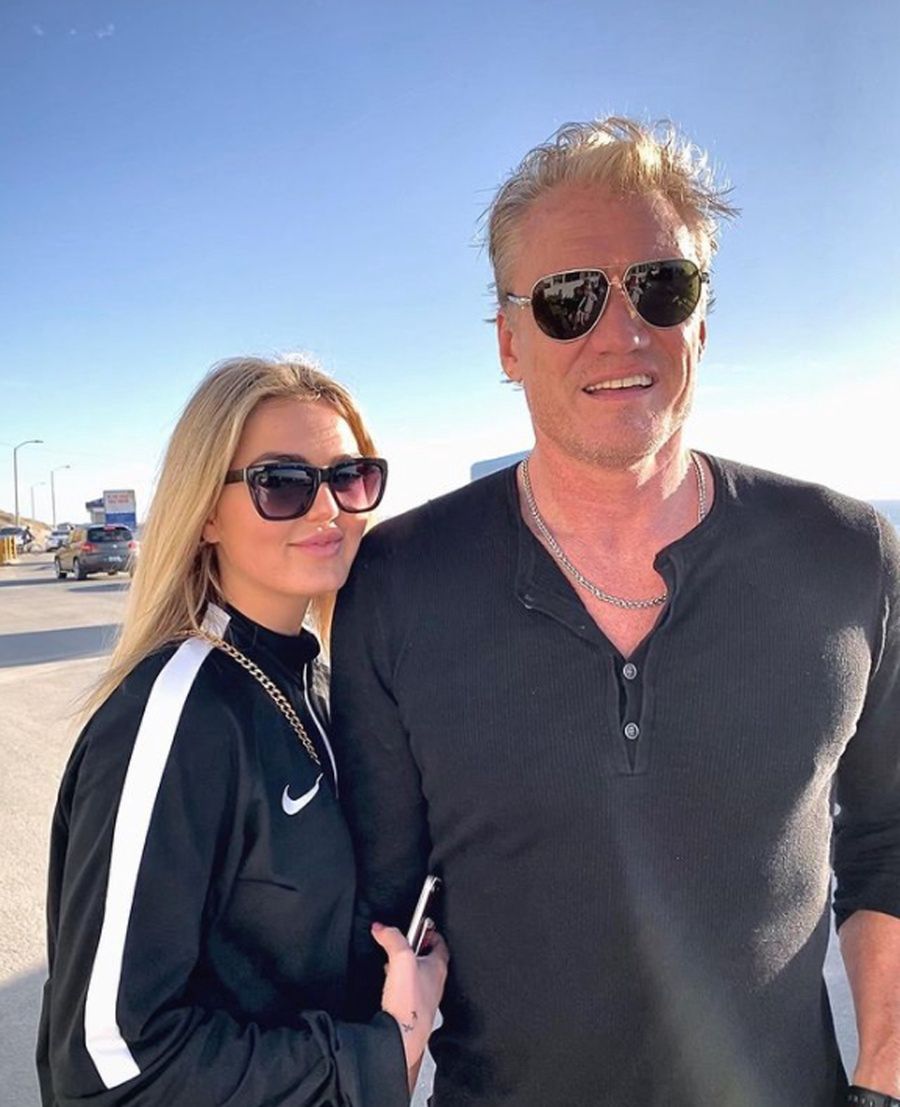 Dolph Lundgren i Emma Krokdal