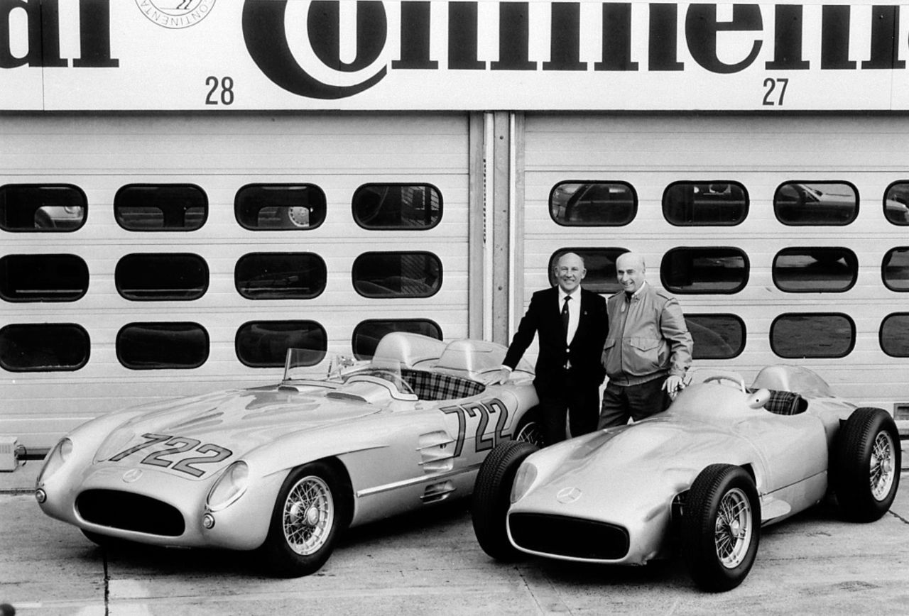 Stirling Moss i Juan Manuel Fangio