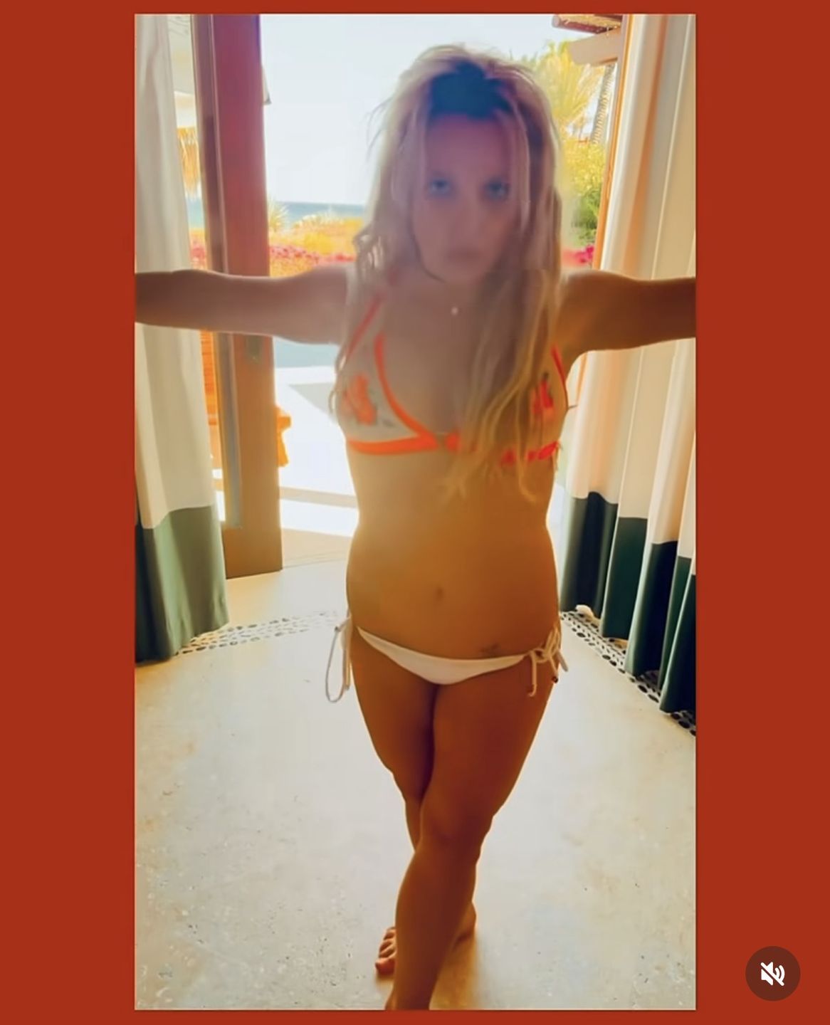 Britney Spears tańczy w bikini
