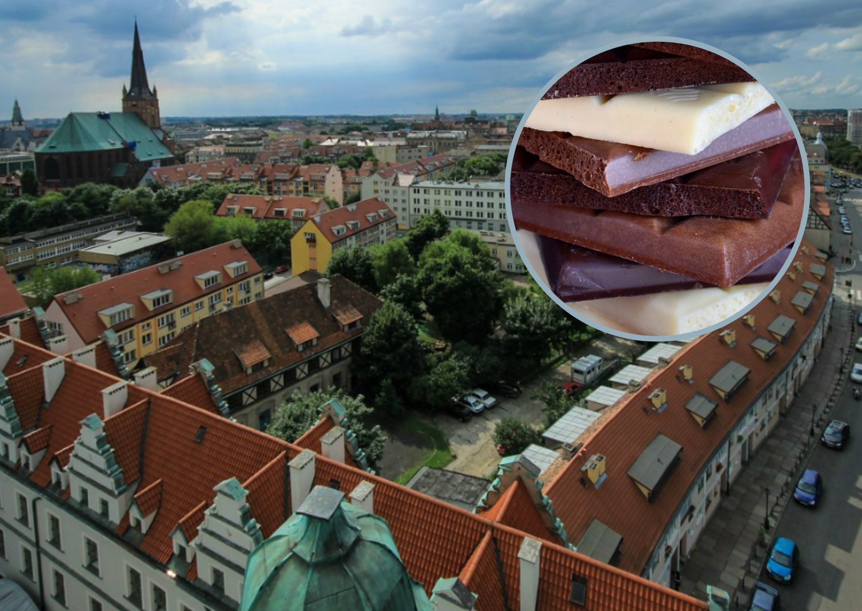W Szczecinie fabryka czekolady działała jeszcze przed wojną