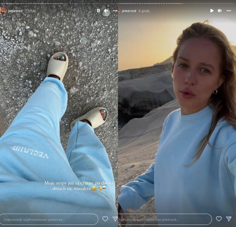 Jessica Mercedes chwali się wakacjami w Grecji