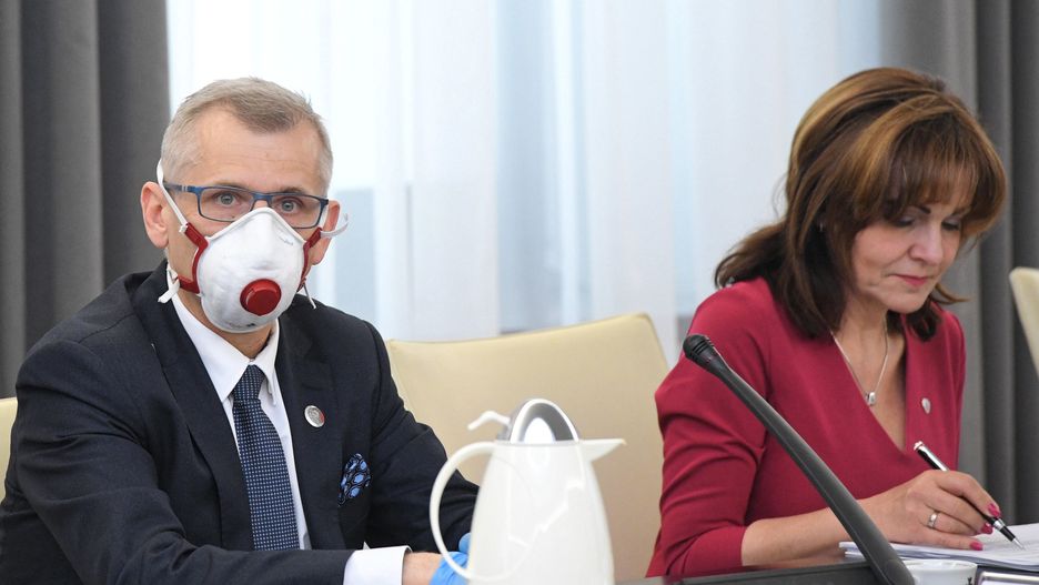 Wybory 2020. Senator niezrzeszony Krzysztof Kwiatkowski oraz wicemarszałek Senatu Gabriela Morawska-Stanecka